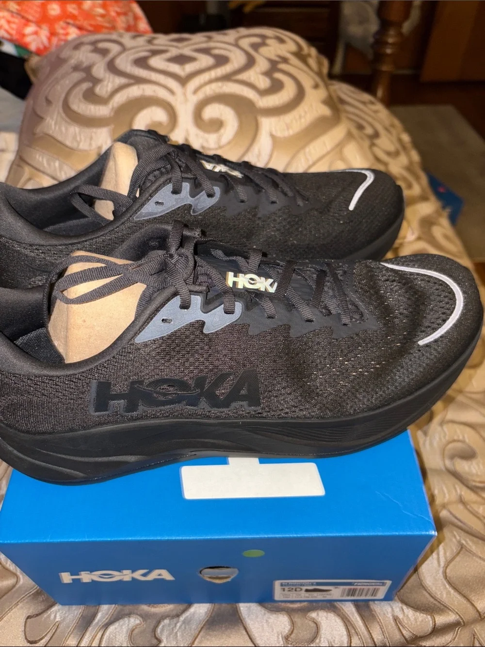 Hoka Men’s Black Rincon 4 BBCL Running Sneakers NIB